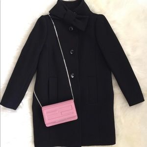 Kate Spade bow neck wool coat (Price Negotiable)